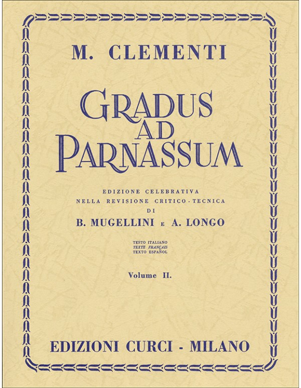 GRADUS AD PARNASSUM VOLUME II - CLEMENTI
