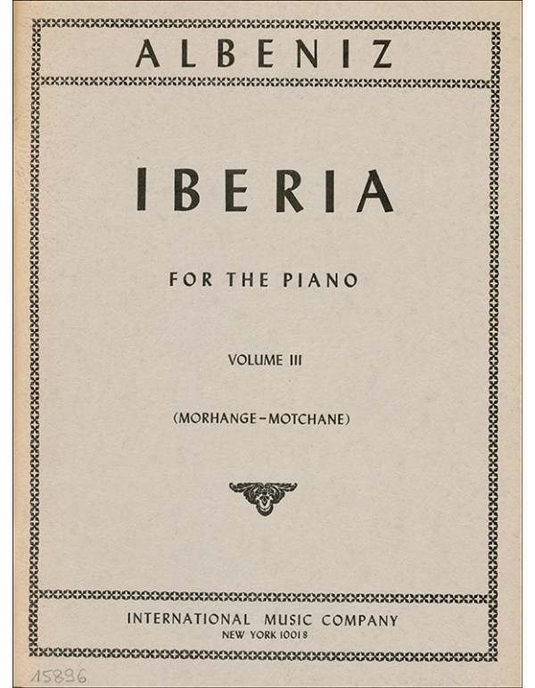 IBERIA VOLUME III - ALBENIZ