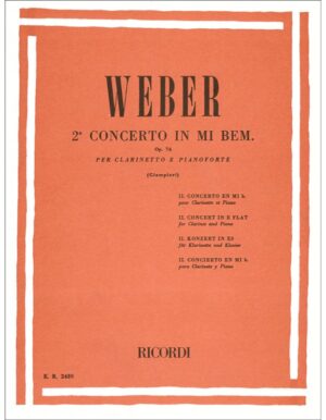 II CONCERTO IN MI BEMOLLE OPUS 74 - WEBER