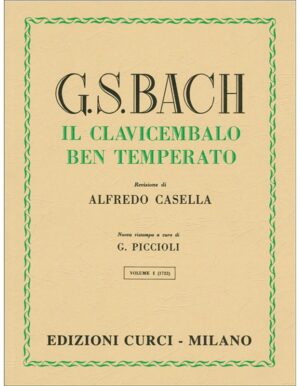 IL CLAVICEMBALO BEN TEMPERATO VOLUME I - BACH