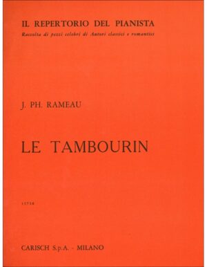 IL REPERTORIO DEL PIANISTA LE TAMBOURIN - RAMEAU