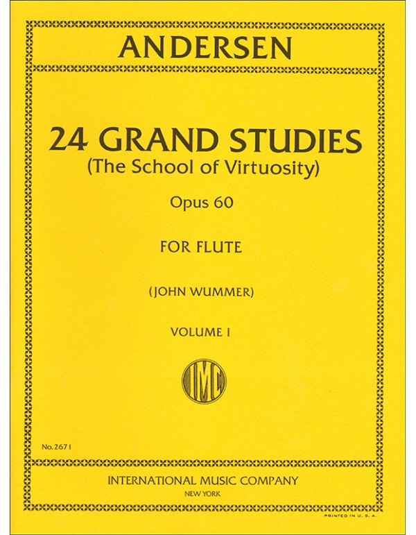 24 GRAND STUDIES OPUS 60 VOLUME I - ANDERSEN