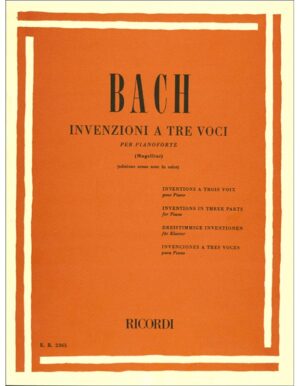 INVENZIONI A TRE VOCI - BACH