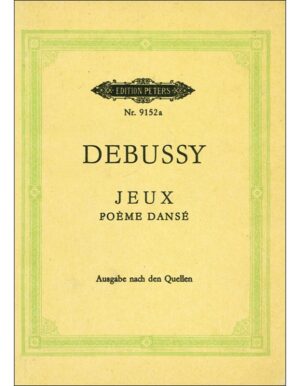 JEUX POEME DANSE - C. DEBUSSY