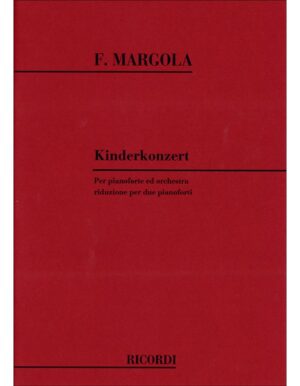 KINDERKONZERT PER PIANOFORTE E ORCHESTRA, RIDUZIONE PER DUE PIANOFORTI - FRANCO