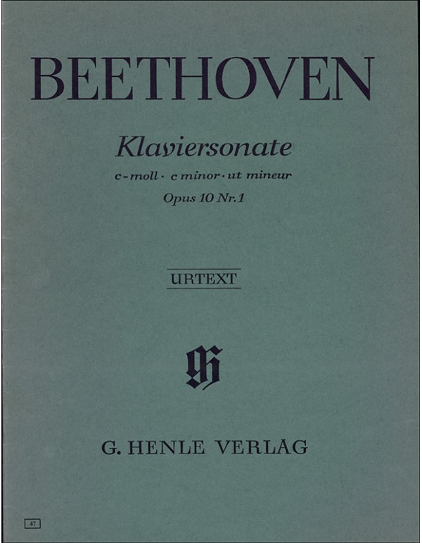 KLAVIERSONATE OPUS 10 NUMERO 1 - BEETHOVEN