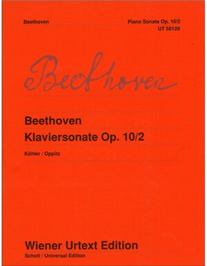KLAVIERSONATE OPUS 10 NUMERO 2 - BEETHOVEN