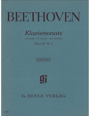KLAVIERSONATE OPUS 27 NUMERO 2 - BEETHOVEN