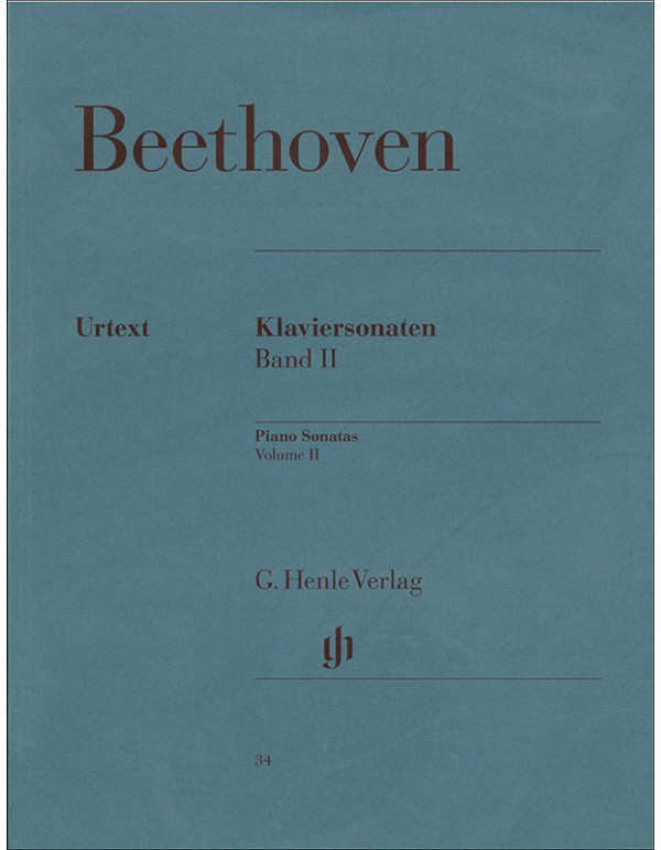 KLAVIERSONATEN BAND II PER PIANOFORTE - BEETHOVEN