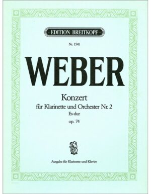 KONZERT NUMERO 2 OPUS 74 - WEBER
