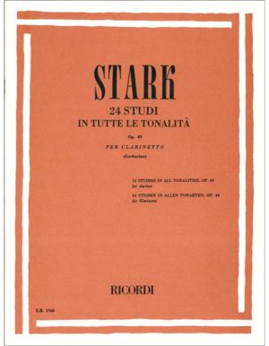24 STUDI IN TUTTE LE TONALITA' OPUS 49 - STARK