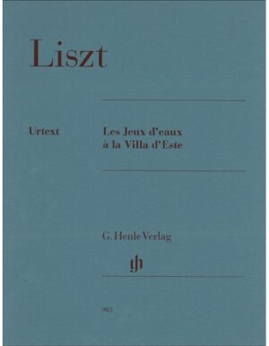 LES JEUX D'EAUX A LA VILLE D'ESTE - FRANZ LISTZ