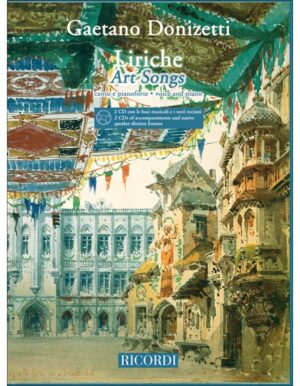 LIRICHE PER CANTO E PIANOFORTE - DONIZETTI