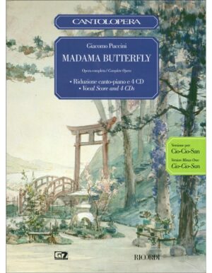 MADAMA BUTTERFLY VERSIONE PER CIO-CIO-SAN - PUCCINI