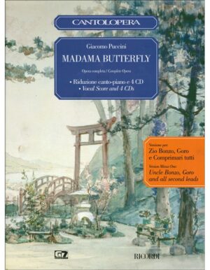 MADAMA BUTTERFLY VERSIONE ZIO BONZO, GORO E COMPRIMARI TUTTI - PUCCINI