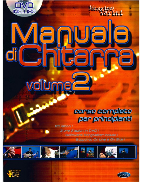 MANUALE DI CHITARRA + DVD VOL.II - MASSIMO VARINI