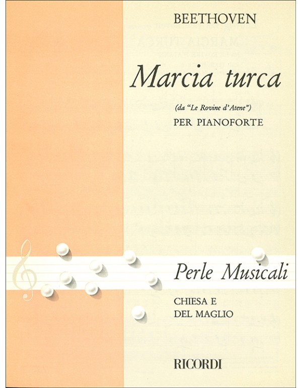 MARCIA TURCA PER PIANOFORTE - BEETHOVEN