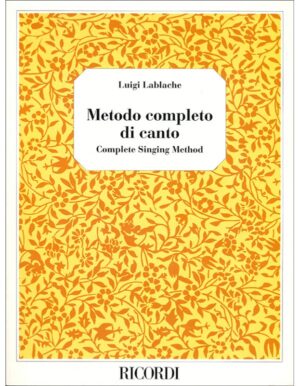 METODO COMPLETO DI CANTO - LABLACHE