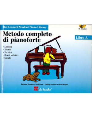 METODO COMPLETO DI PIANOFORTE LIBRO A +CD INCLUSO - DE HASKE