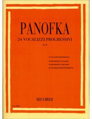 24 VOCALIZZI PROGRESSIVI OPUS 85 - PANOFKA