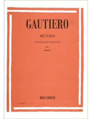 METODO TEOR. PRAT. X MANDOLINO VOL.1 GAU