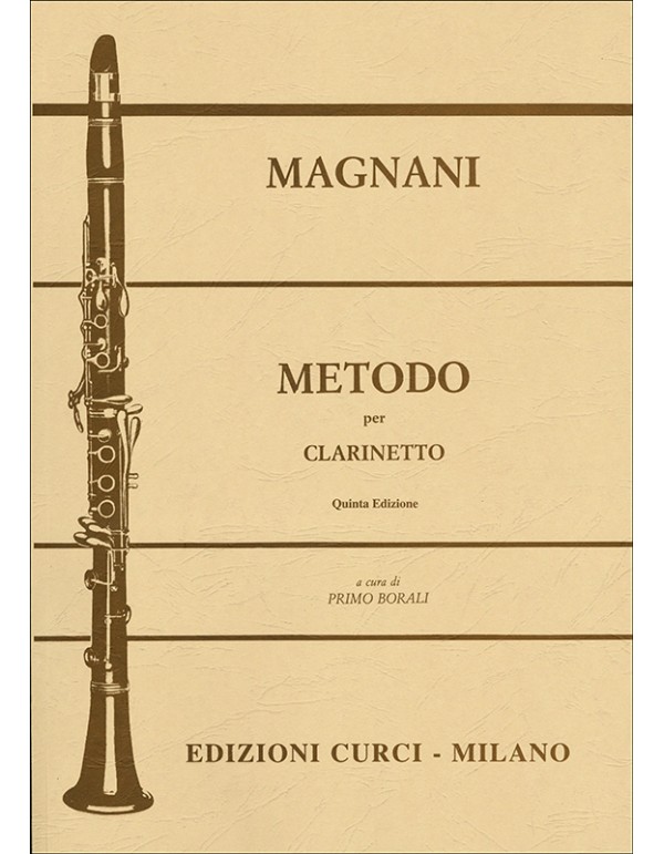 METODO X CLARINETTO - MAGNANI