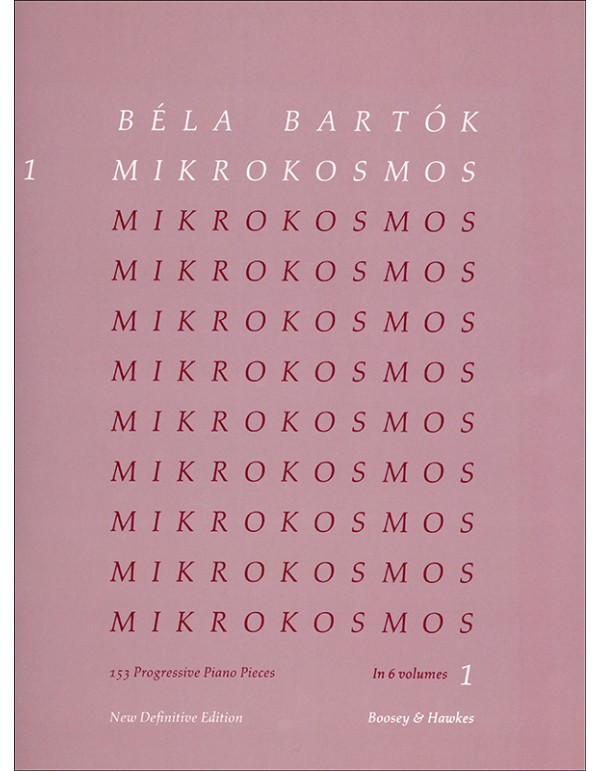 MIKROKOSMOS VOL.1 - BARTOK BELA