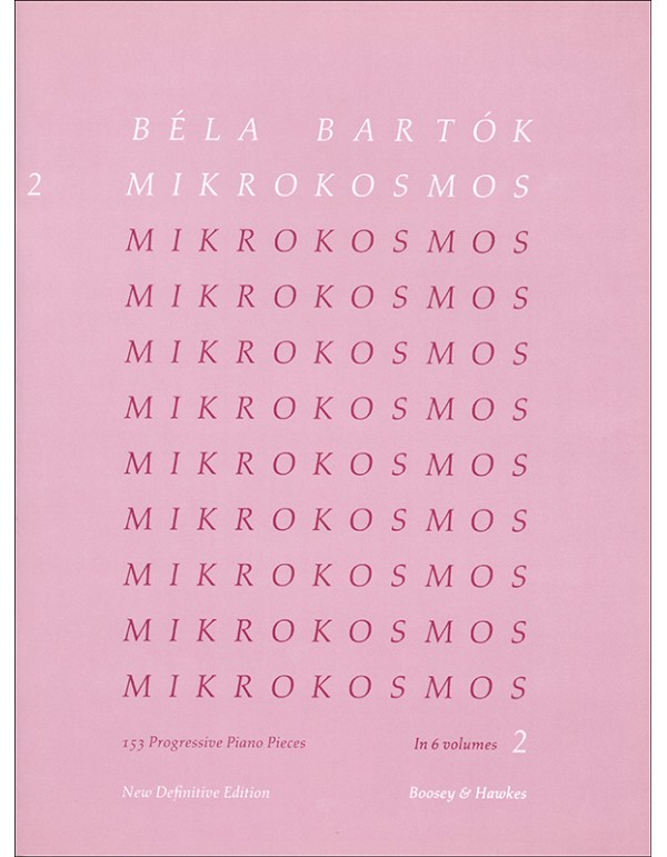 MIKROKOSMOS VOL.2 - BARTOK BELA