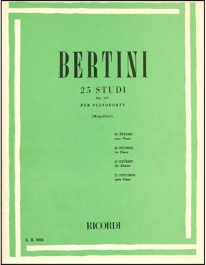 25 STUDI OP.137 - ENRICO BERTINI