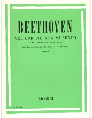 NEL COR PIU NON MI SENTO PER PIANOFORTE - BEETHOVEN