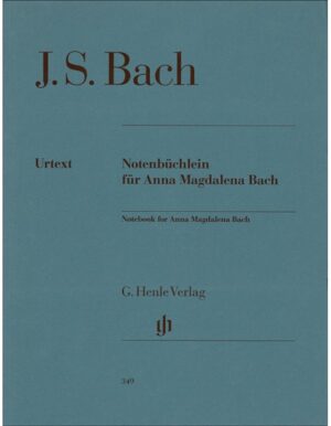 NOTEBOOK FOR ANNA MAGDALENA BACH - BACH