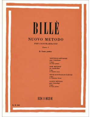 NUOVO METODO PER CONTRABBASSO PARTE I CORSO II - BILLE