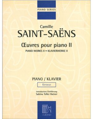OEUVRES POUR PIANO II - SAINT-SAENS