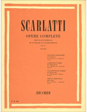 OPERE COMPLETE PER CLAVICEMBALO VOLUME 4 - SCARLATTI