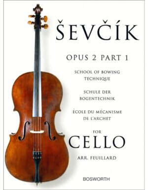 OPUS 2 PARTE I SCHOOL OF BOWING TECHNIQUE PER VIOLONCELLO - SEVCIK