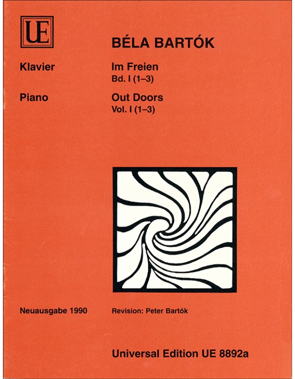 OUT DOORS VOL.1 (1-3) FOR PIANO - BELA BARTOK