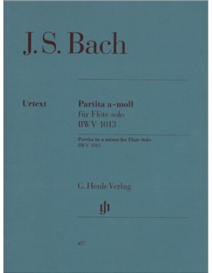 PARTITA IN A MINOR FOR FLUTE SOLO BWV 1013 - BACH