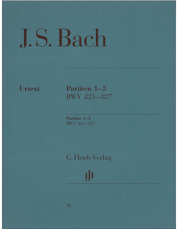 PARTITEN 1-3 BWV 825-827 - BACH