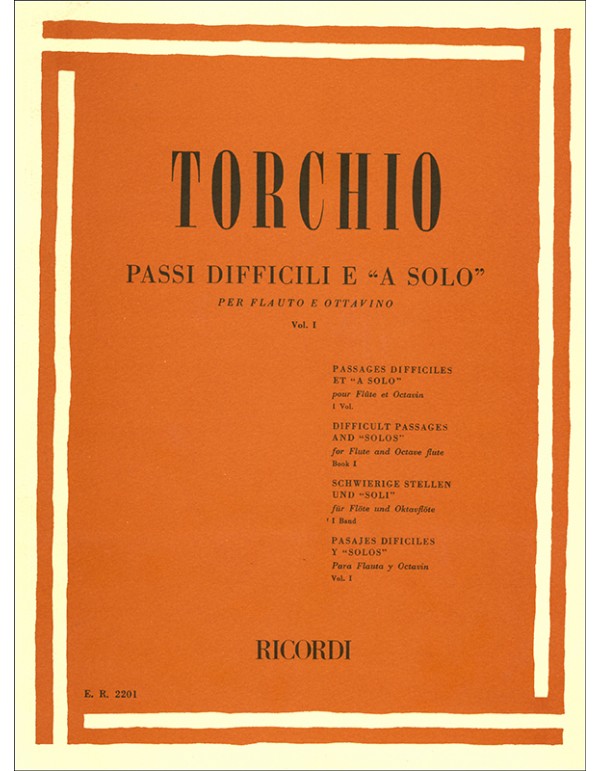 PASSI DIFFICILI E "A SOLO" VOLUME I - TORCHIO