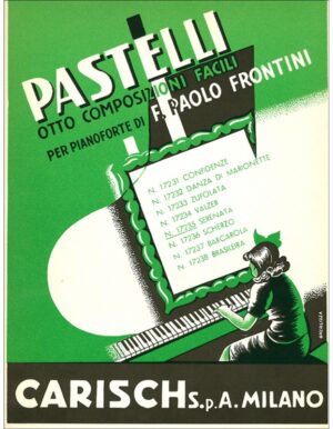 PASTELLI 8 COMPOSIZIONI FACILI NUMERO 5 SERENATA - FRONTINI
