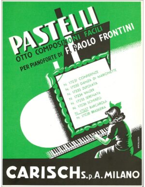 PASTELLI 8 COMPOSIZIONI FACILI NUMERO 7 BARCAROLA - FRONTINI