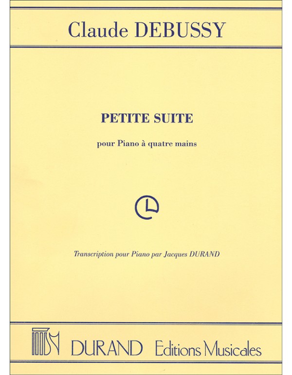 PETITE SUITE PER PIANOFORTE A QUATTRO MANI - C. DEBUSSY