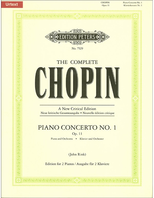 PIANO CONCERTO NUMERO 1 OPUS 11 - CHOPIN