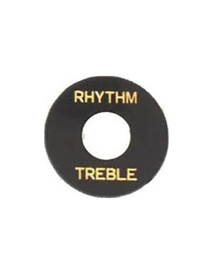 PIASTRA COPRI SELETTORE TIPO GIBSON NERO LP-SW-B-GD