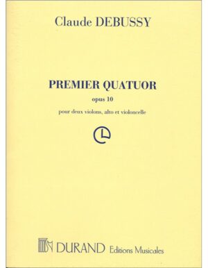 PREMIER QUATUOR OPUS 10 - C. DEBUSSY