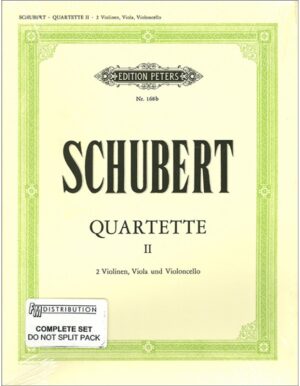 QUARTETTE VOLUME II - SCHUBERT
