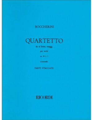 QUARTETTOOPUS 58 NUMERO 3 - BOCCHERINI