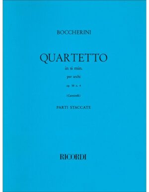 QUARTETTOOPUS 58 NUMERO 4 - BOCCHERINI