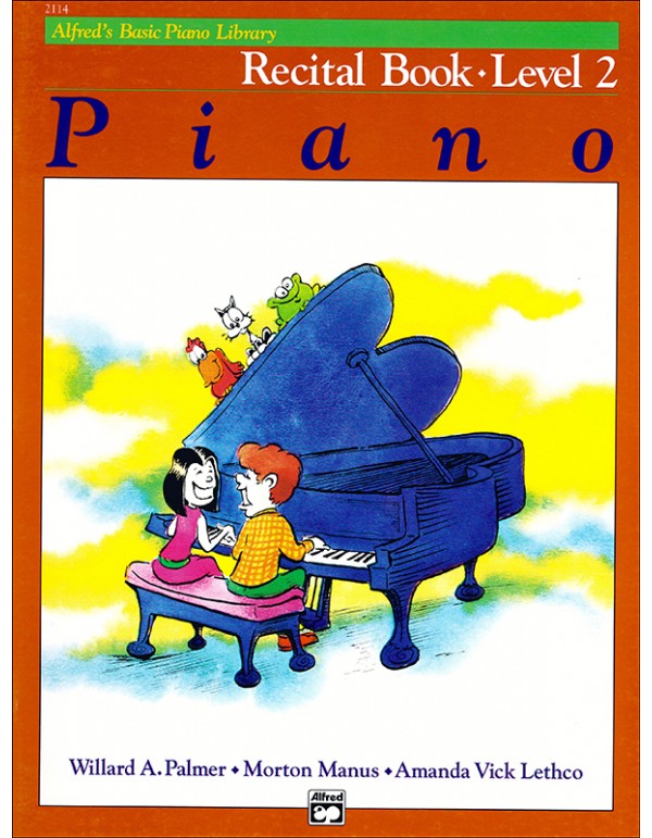 RECITAL BOOK LEVEL 2 PIANO - ALFRED