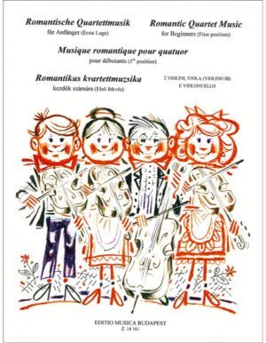 ROMANTIC QUARTET MUSIC FOR BEGINNER - AUTORI VARI
